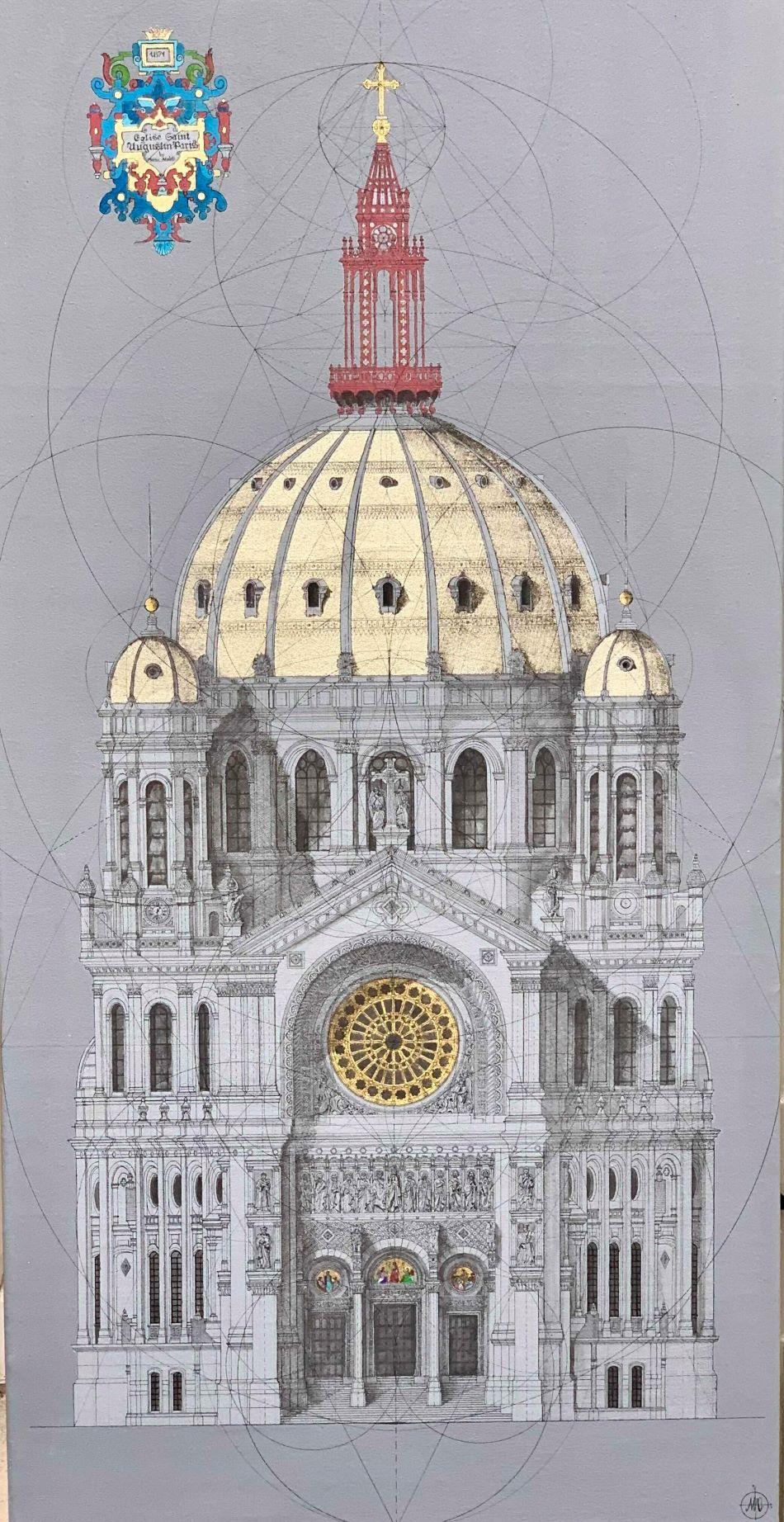 Sant'Agostino - geometria, matematica, cattedrale, architettura