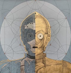 The Golden one (Metadrones cube) - geometrical, mathematical, Star Wars