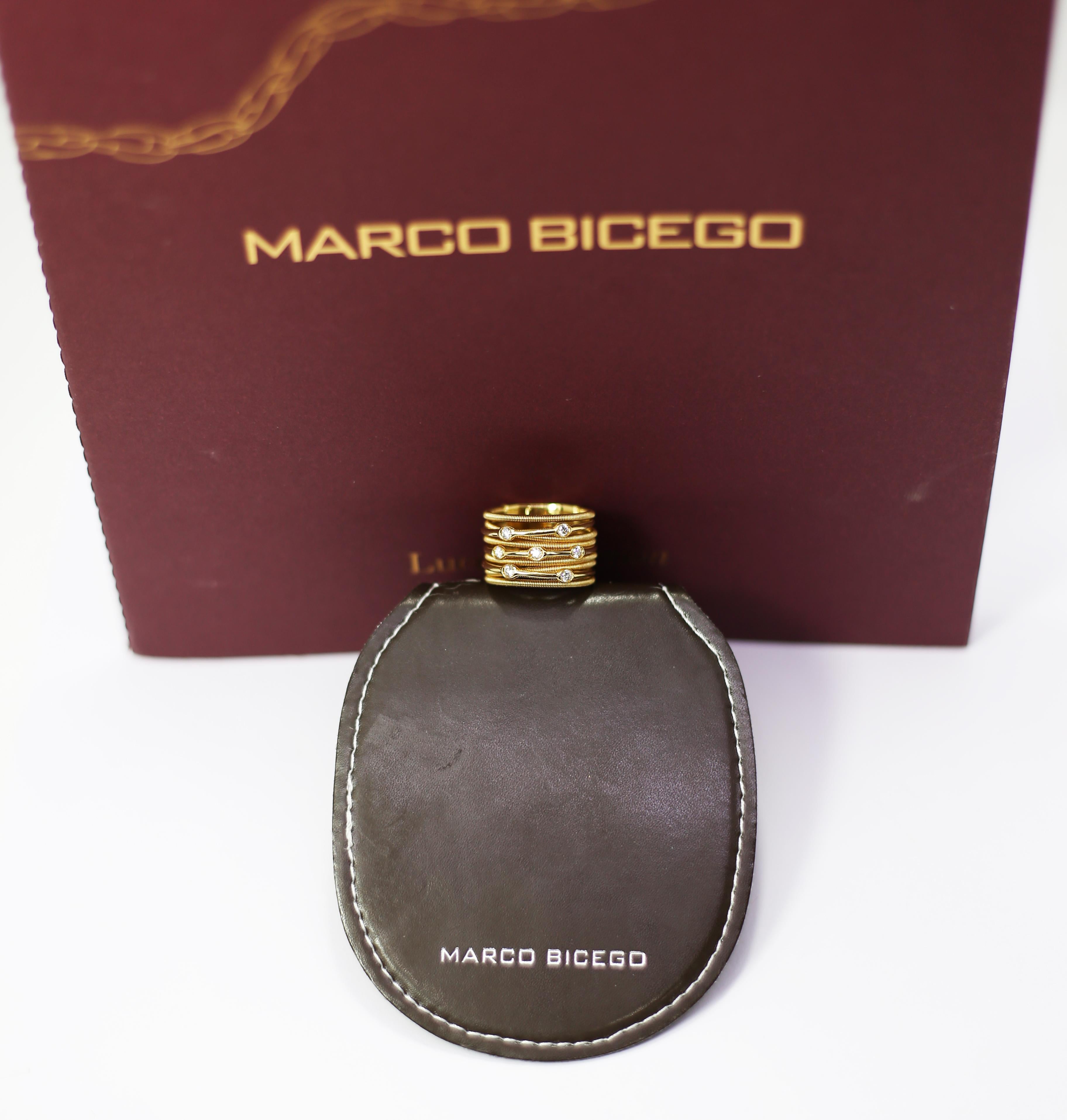 MarCo Bicego 18 Karat Gold Interlace Jewelry with Diamonds 2