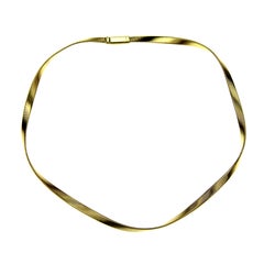 Marco Bicego 18 Karat Gold Marrakech Supreme Single Strand Collar Necklace