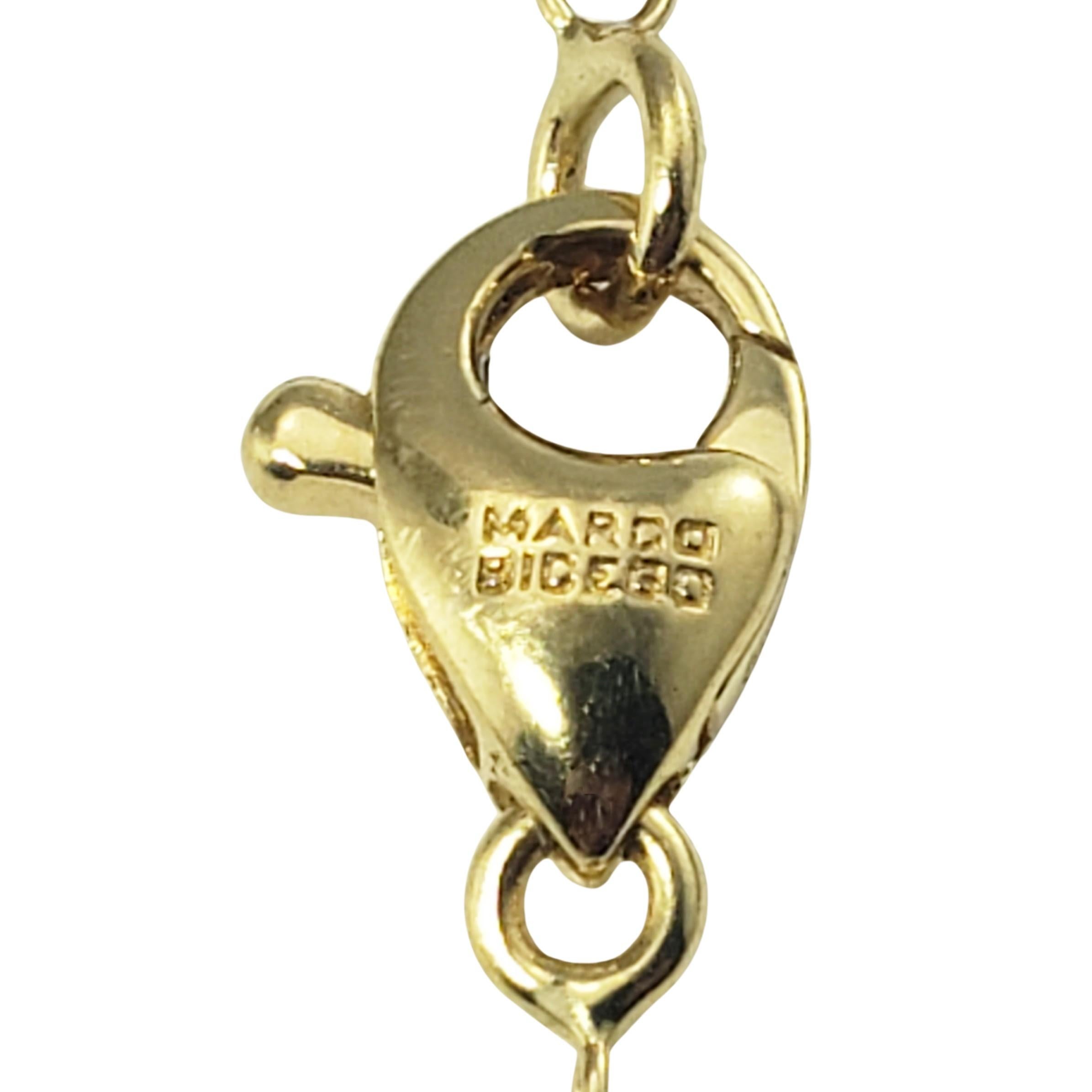 Marco Bicego Halskette aus 18 Karat Gelbgold und Citrin 1