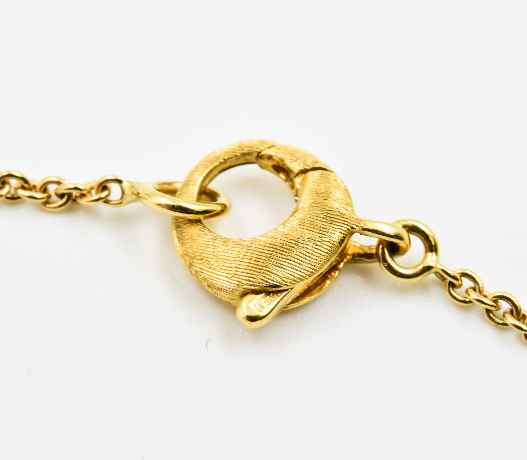 Marco Bicego 18 Karat Yellow Gold Jaipur Link Necklace 2