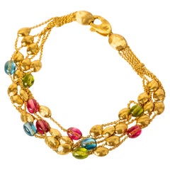 Pulseras modernas de oro