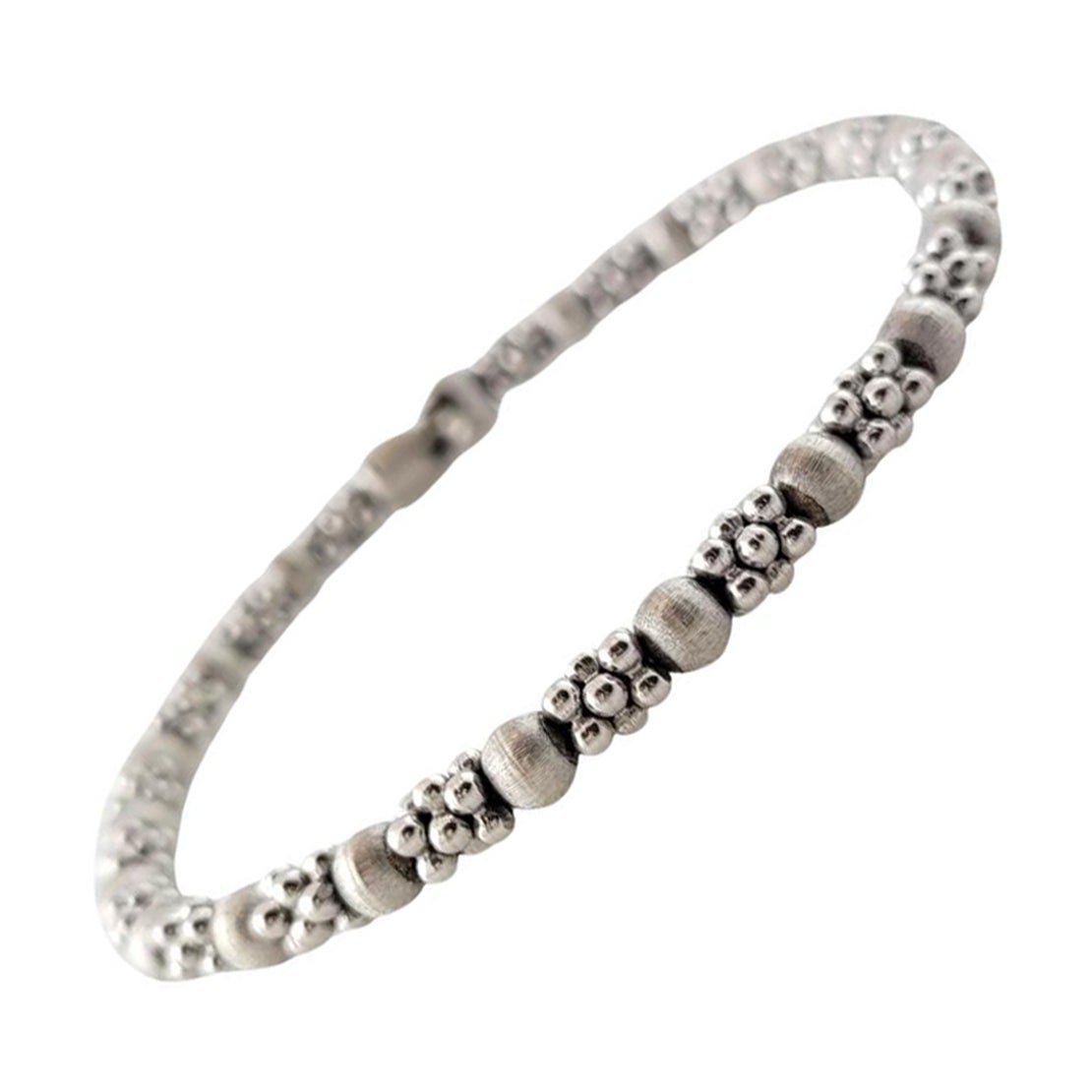 Marco Bicego 18K Weißgold Perlenarmband #16488