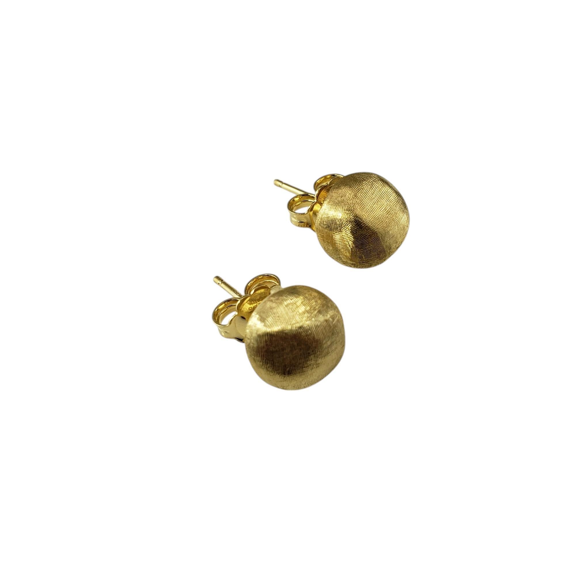 Contemporary Marco Bicego 18K Yellow Gold Africa Stud Earrings #20041