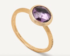 Marco Bicego, 18K Gelbgold und Amethyst Jaipur Ring