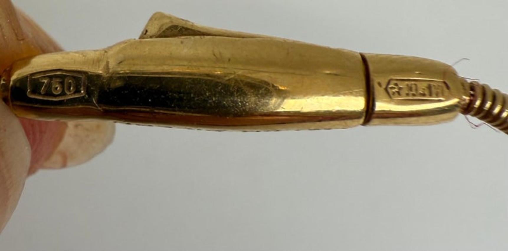 Collana Santorini in oro giallo 18 carati e diamanti di Marco Bicego in vendita 5