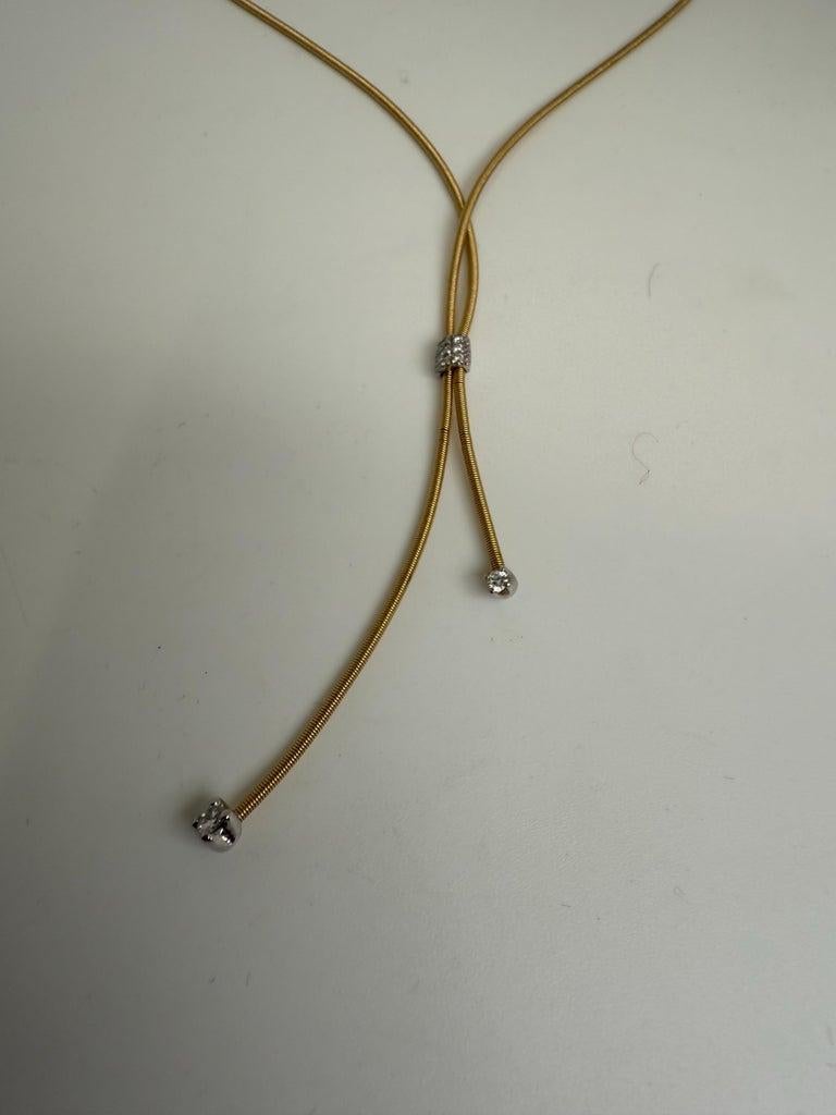 Donna Collana Santorini in oro giallo 18 carati e diamanti di Marco Bicego in vendita