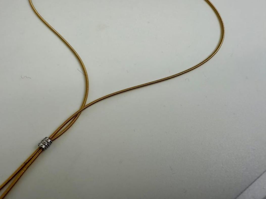 Collana Santorini in oro giallo 18 carati e diamanti di Marco Bicego in vendita 2