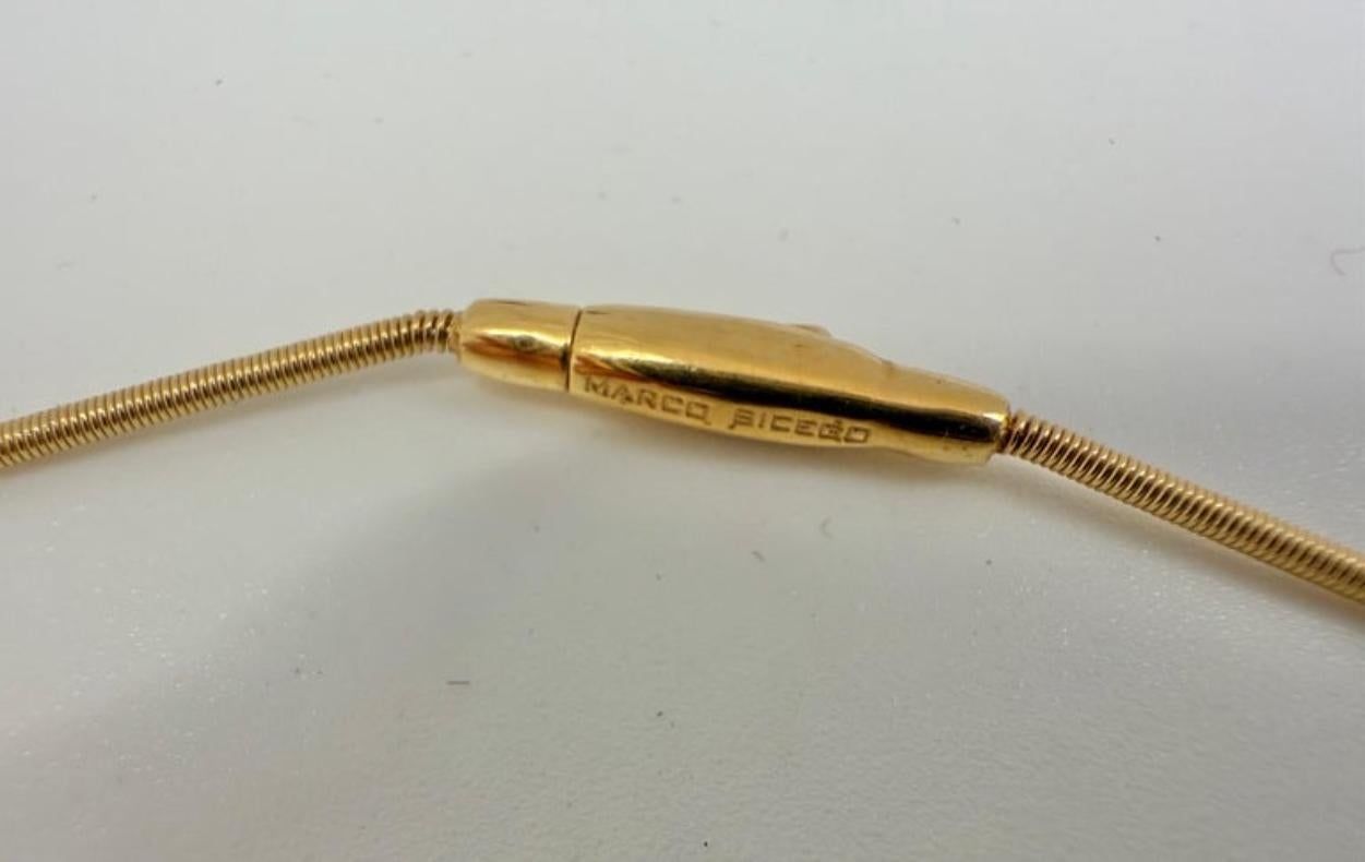 Collana Santorini in oro giallo 18 carati e diamanti di Marco Bicego in vendita 4