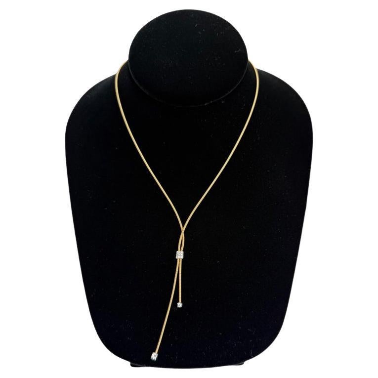 Collana Santorini in oro giallo 18 carati e diamanti di Marco Bicego in vendita