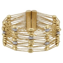 Marco Bicego 18k Yellow Gold Diamond Multi-Strand Bracelet