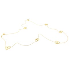 Marco Bicego 18k Yellow Gold Jaipur Interlocking Circles Necklace