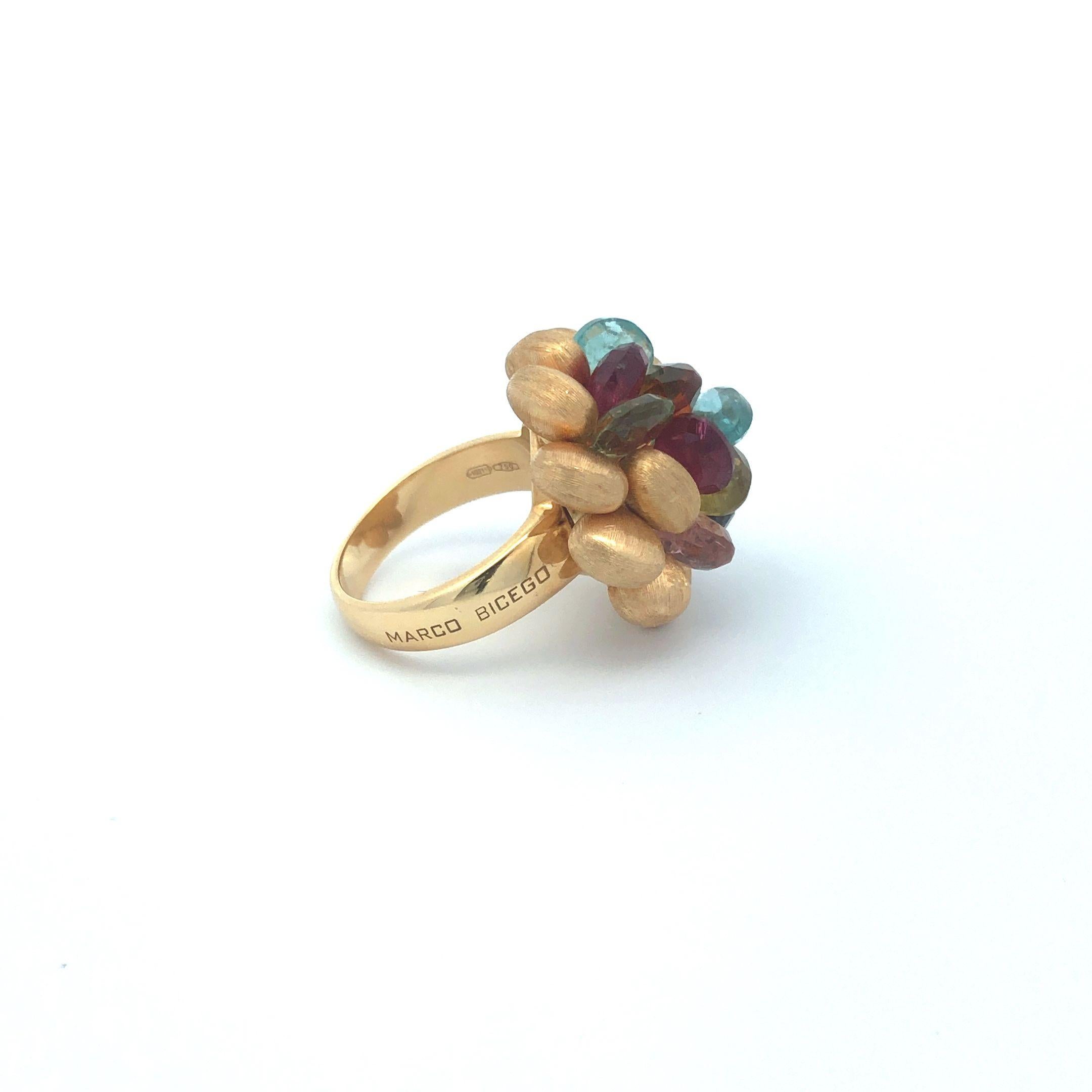 Dieser Ring stammt aus der Kollektion Paradise von Marco Bicego, die der Designer als 