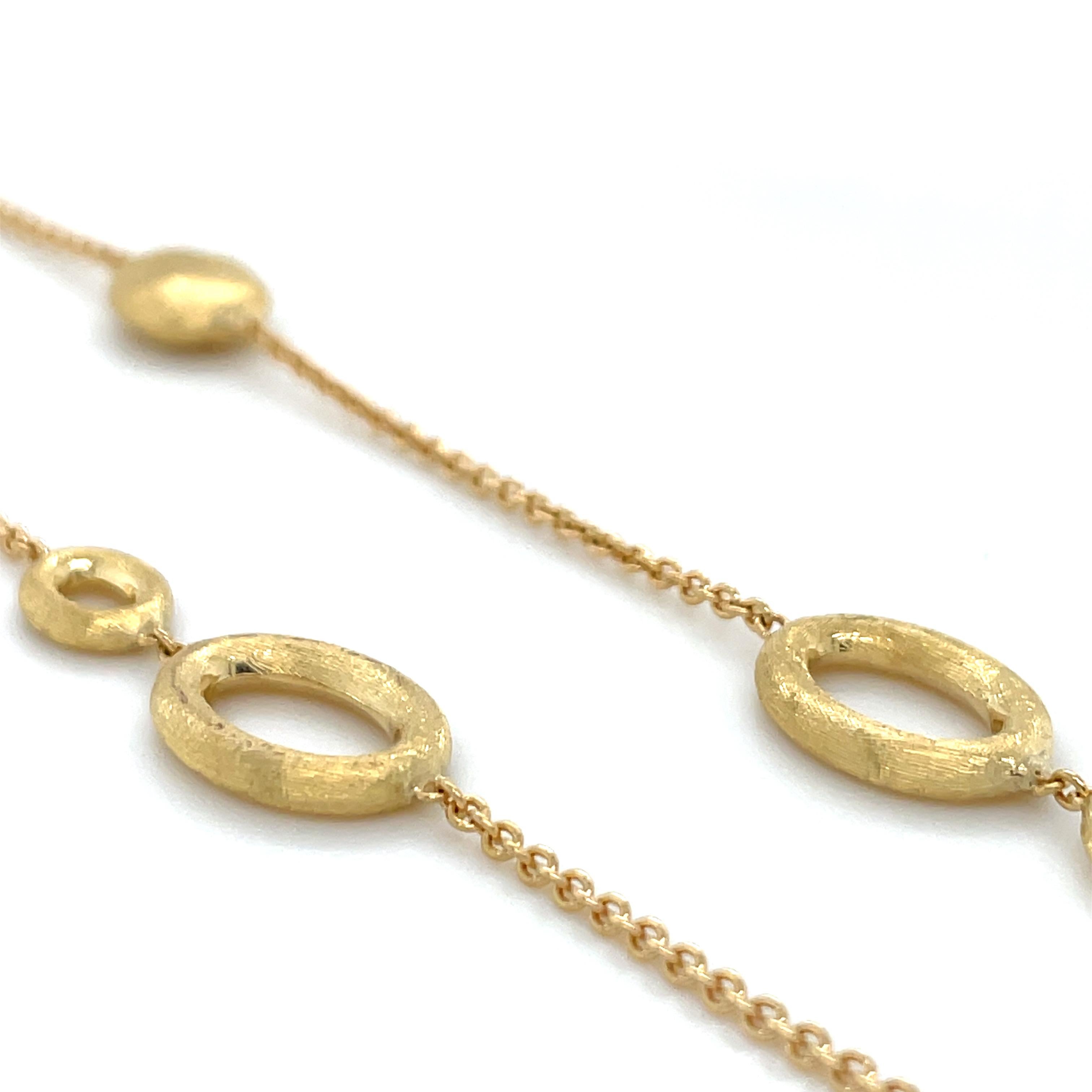 Marco Bicego, Collier en or jaune 18 carats Pour femmes en vente