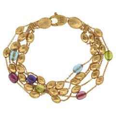 Marco Bicego 18k Yellow Gold Paradise 5 Strands Bracelet