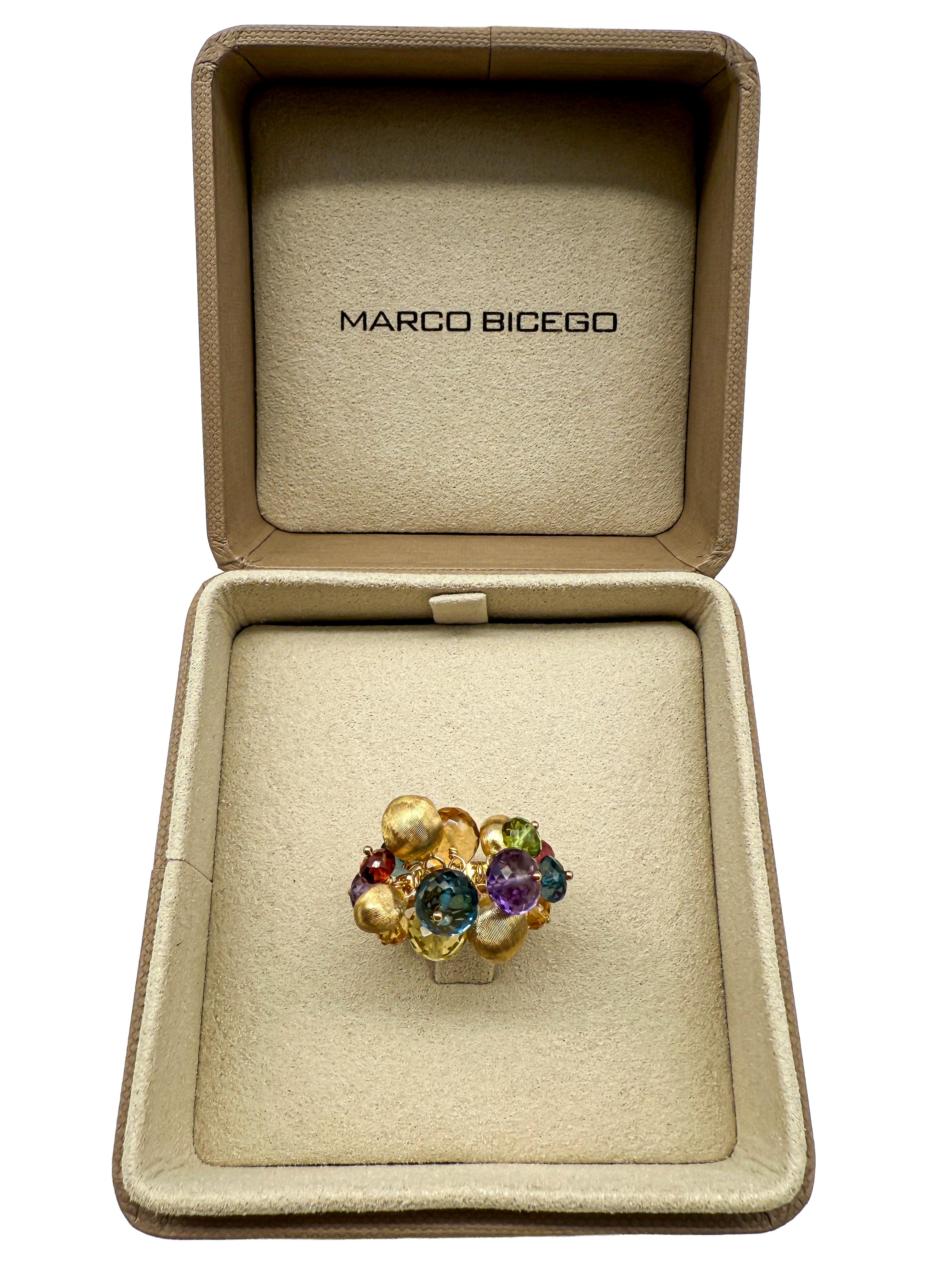 Anello Marco Bicego in oro giallo 18 carati in vendita 3