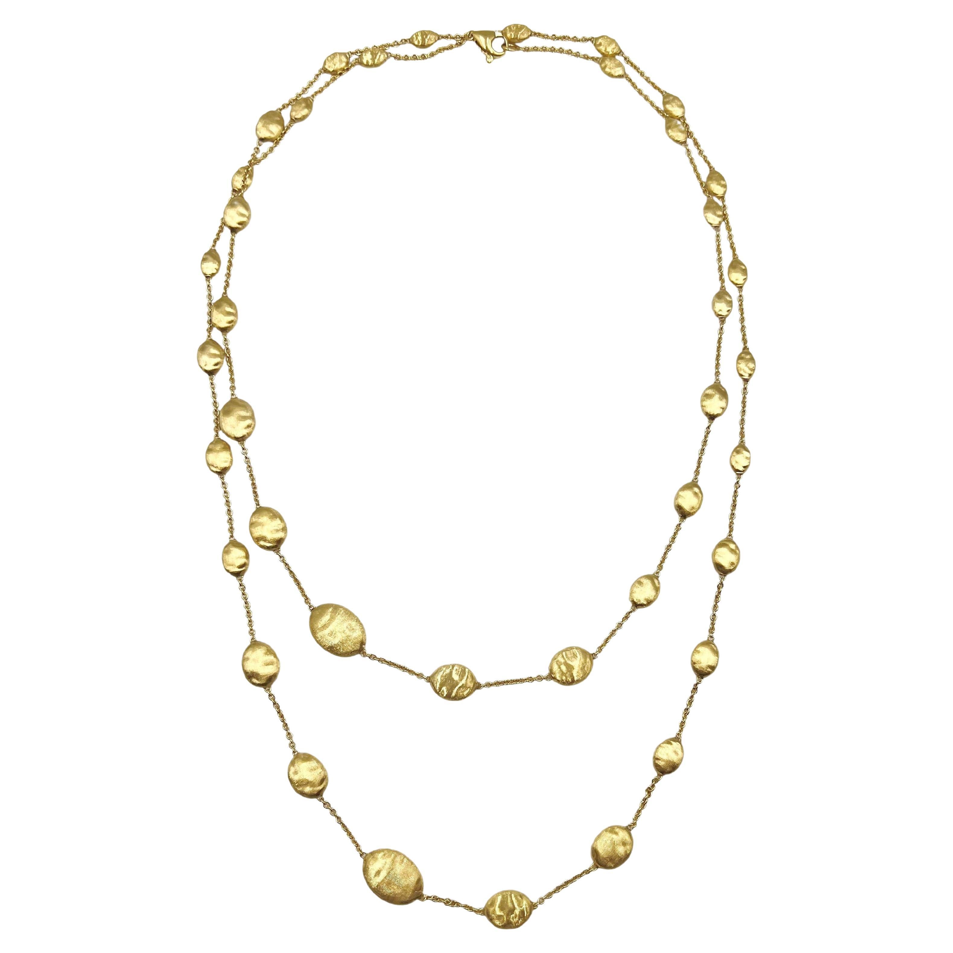 Marco Bicego 18k Yellow Gold Siviglia Long Necklace
