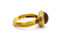 Marco Bicego Bague en or de 18kt:: citrine et diamant