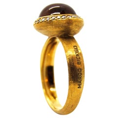 Marco Bicego Bague en or de 18kt:: citrine et diamant