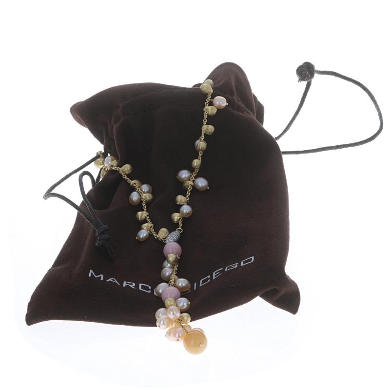Marco Bicego Acapulco Opal, Pearl, & Diamond Lariat Necklace 16