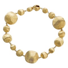 Marco Bicego Africa 18 Karat Yellow Gold Mixed Bead Small Bracelet BB1415 Y 02
