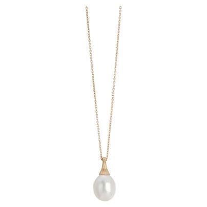 Marco Bicego Africa Boule Yellow Gold & Pearl Ladies Necklace CB2493PL
