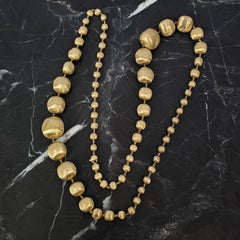 Marco Bicego Africa Large 22mm Graduated Bead Necklace Catena 36" 80,5g
