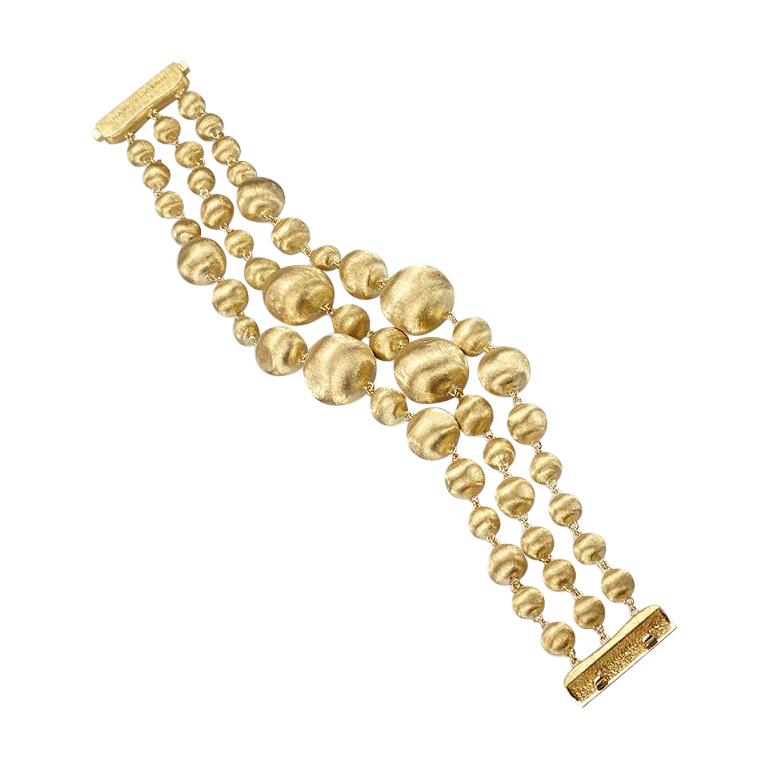 MarCo Bicego Africa ThreeStrands Bracelet BB1468 Y 02 at 1stDibs