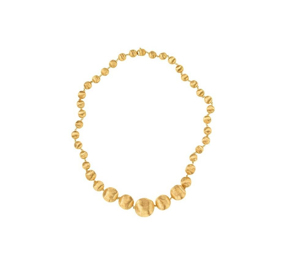 Women's Marco Bicego Africa Yellow Gold Ball Necklace CB1329 Y