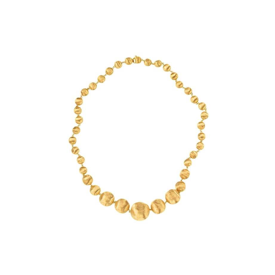 Marco Bicego Africa Yellow Gold Ball Necklace CB1329 Y
