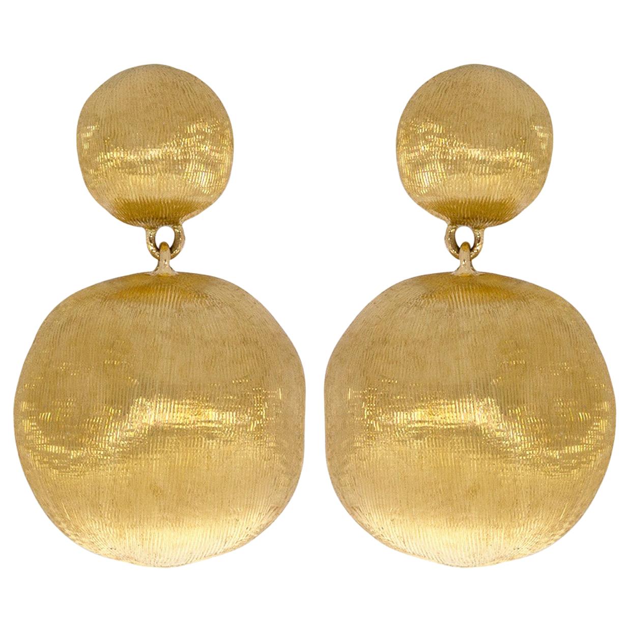 Marco Bicego Africa Yellow Gold Drop/Dangle Earrings