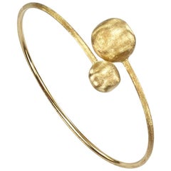 Marco Bicego Africa Yellow Gold Large Bead Hugging Bangle SB44