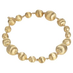 Marco Bicego Africa Yellow Gold Mixed Bead Medium Ladies Bracelet BB1416
