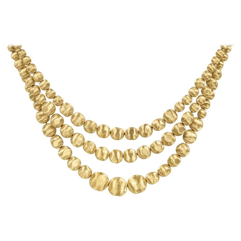 Marco Bicego Africa Yellow Gold Necklace CB1504 Y 02