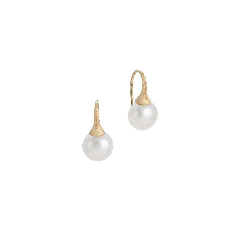 Marco Bicego® Africa Collection 18K Yellow Gold and Pearl French Wire Earrings
Pearl 
OB1653A


