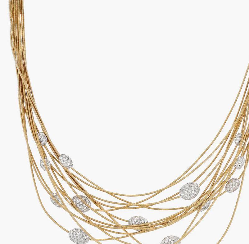 Collana Cairo in oro e diamanti di Marco Bicego In condizioni buone in vendita a Princeton, NJ