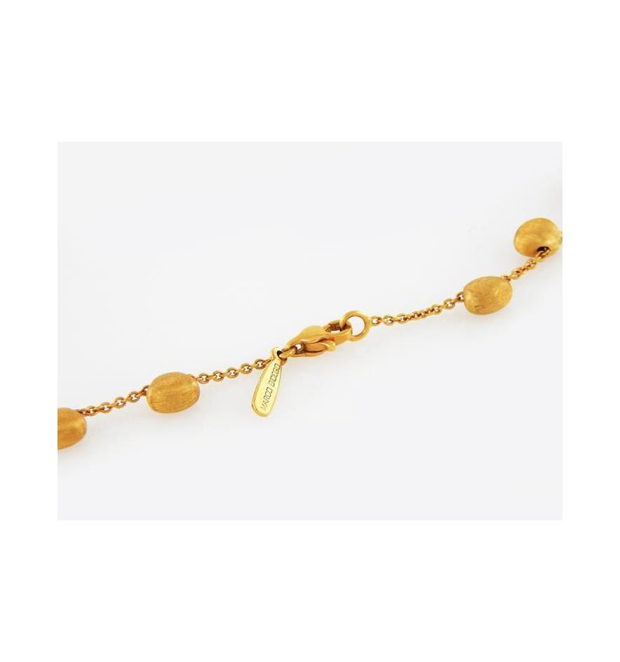 Women's Marco Bicego Citrine 18 Karat Gold Necklace Earrings Set