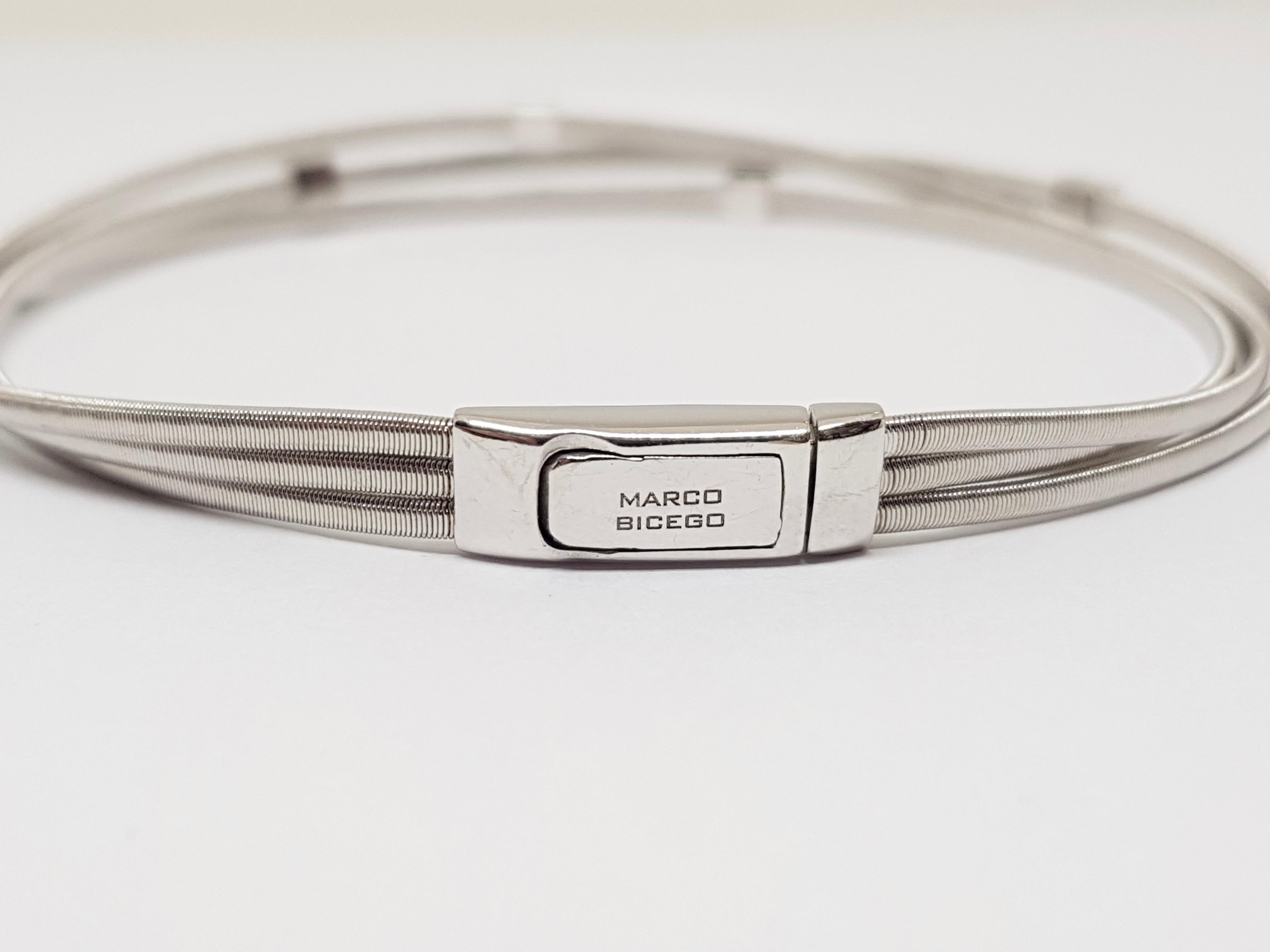 Round Cut Marco Bicego Diamond Bracelet