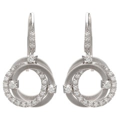 Boucles d'oreilles en or blanc Marco Bicego Diamond &