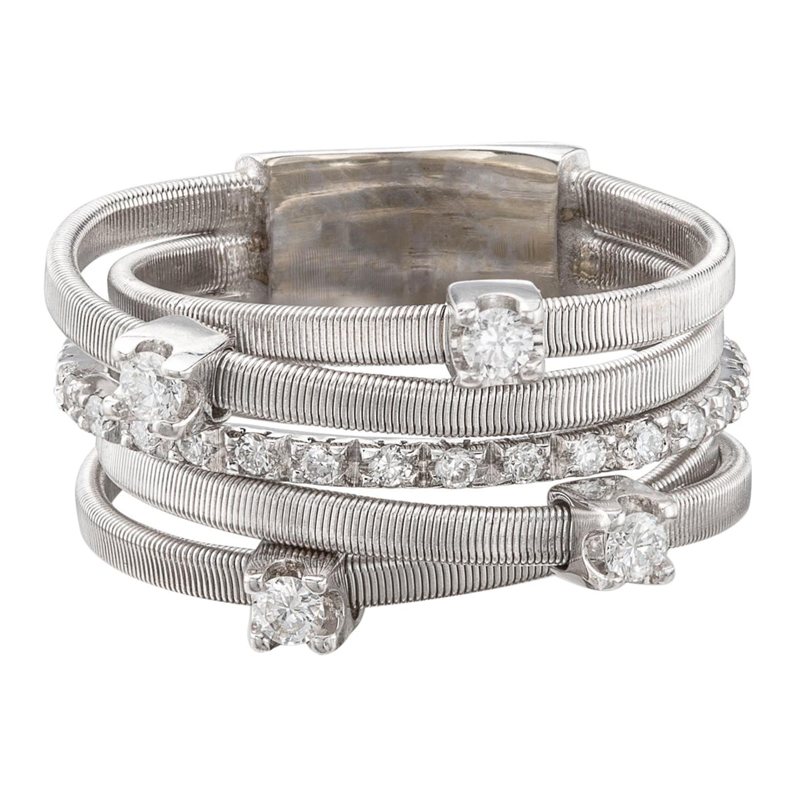Marco Bicego Diamond & White Gold Ring