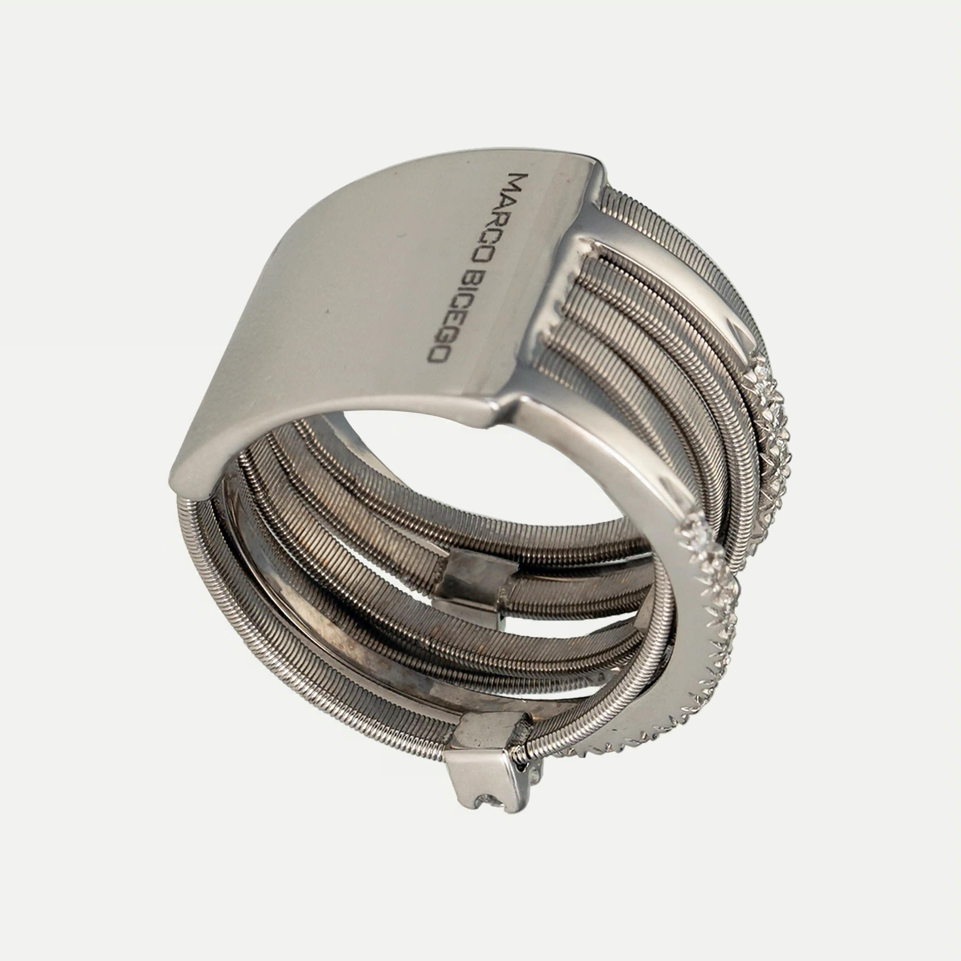 Brilliant Cut Marco Bicego Goa Diamonds Gold Ring
