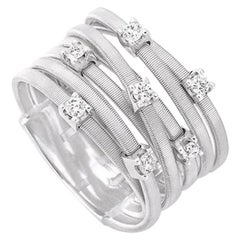 Marco Bicego Goa White Gold Ladies Diamond Ring AG277B