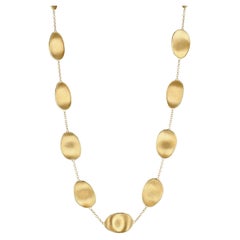 Marco Bicego Gold "Lunaria" Station Necklace