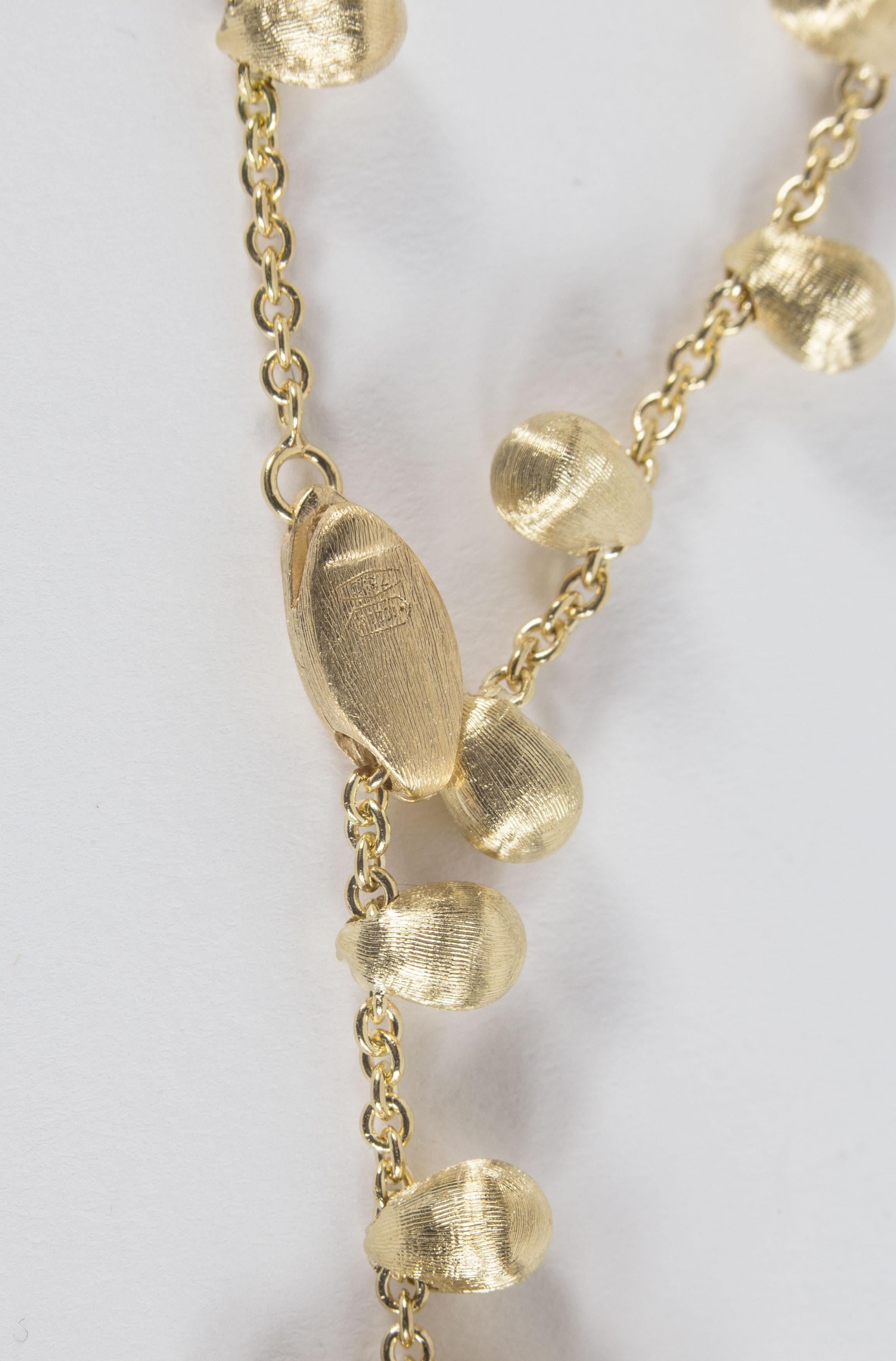 Modernist Marco Bicego  Gold  Necklace