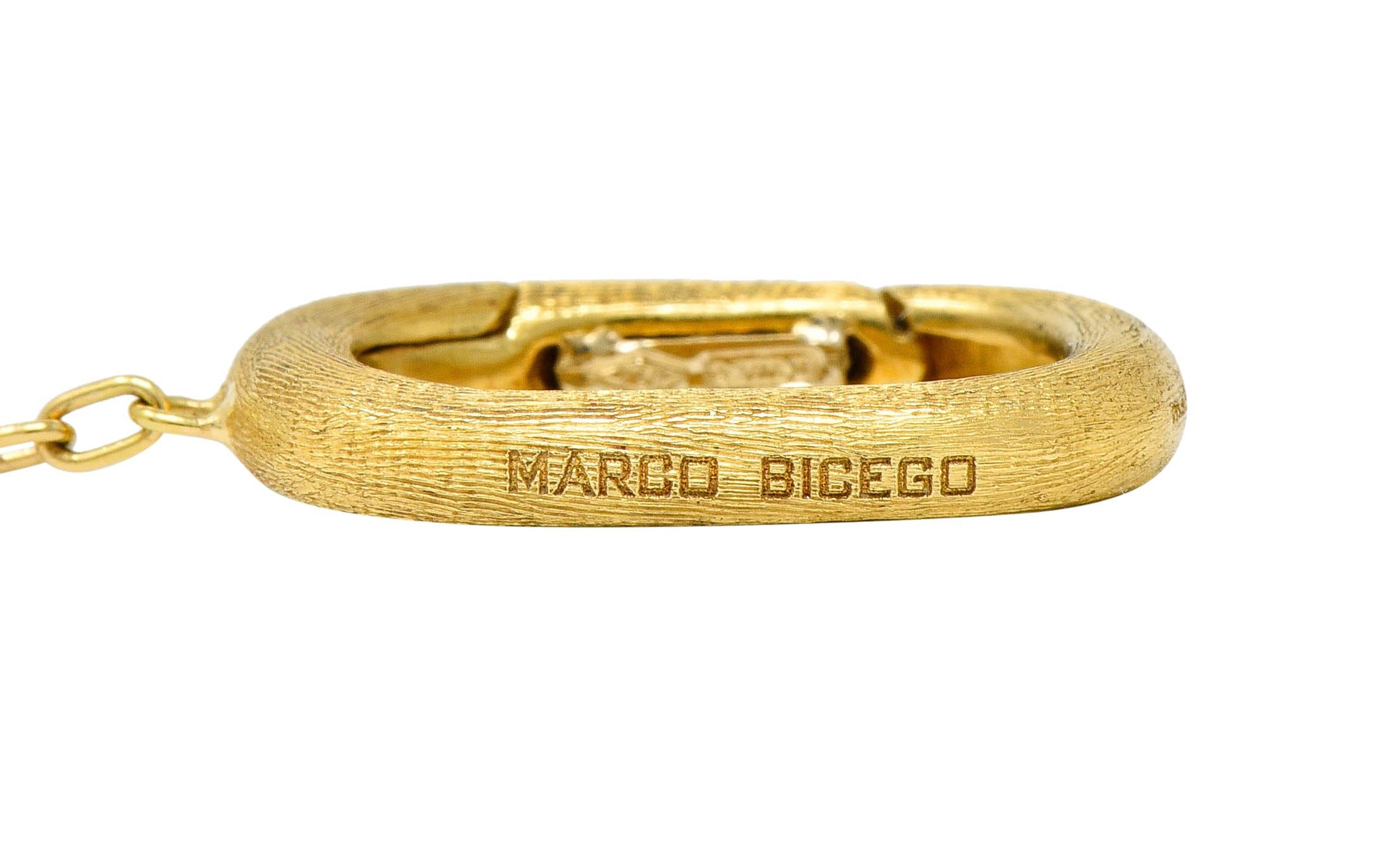 Marco Bicego Italian Multi-Gem 18 Karat Gold Murano Station Bracelet 1