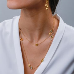 MarCo Bicego Italian Multi Stone 18 Karat Necklace