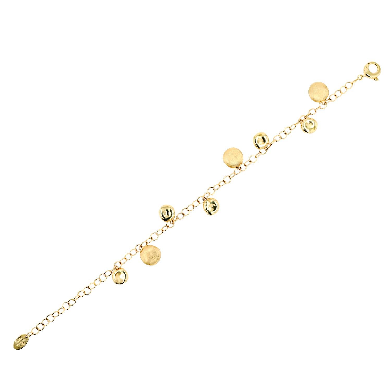Marco Bicego Jaipur Bracelet à breloques en or 18 carats au design rétiré