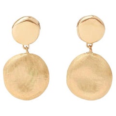 Marco Bicego Jaipur 18K Yellow Gold Double Drop Earrings OB1775