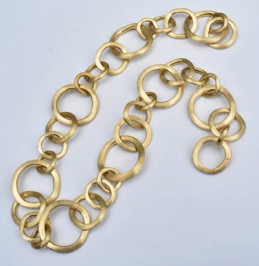 Round Cut Marco Bicego Jaipur Gauge Necklace
